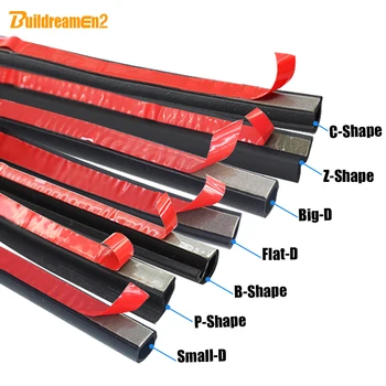 

Buildreamen2 For Jaguar XE XF S-Type Car Styling Hood Trunk Door Sealing Edge Trim Seal Strip Weatherstrip Noise Control