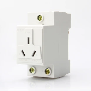 

AC-30 multifunction DIN rail mounting modular power socket AC250V / 10 Australian plug