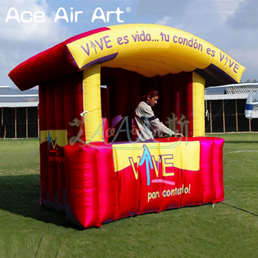 

MINI inflatable candy floss booth,Inflatable party tent,vendor space for party events
