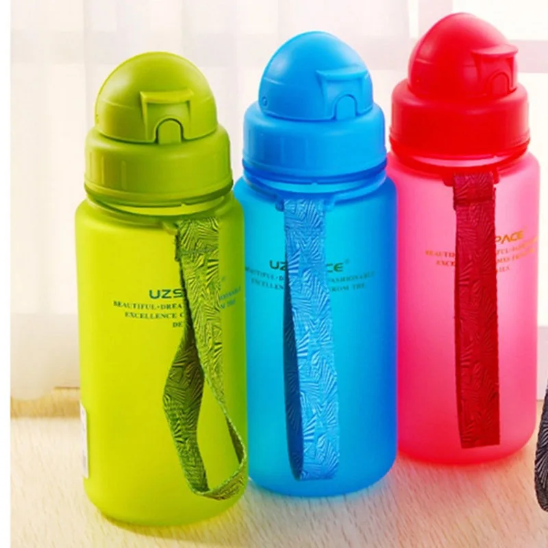 Candy color My Water Bottles Plastic Lemon juice Water bottle Child