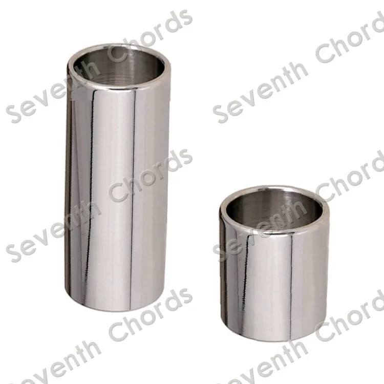 Chrome plating silvery stainless steel guitar slide bar longer 60MM