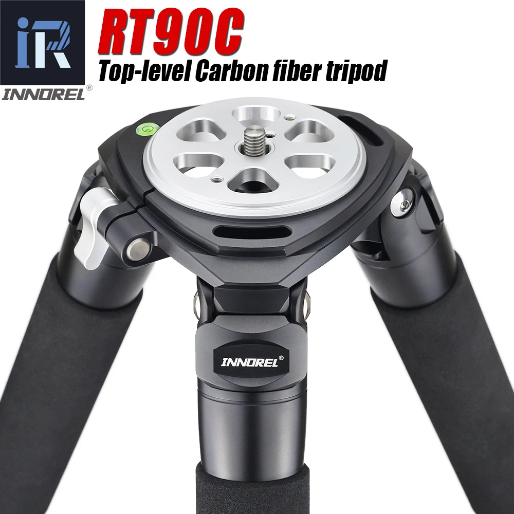 

INNOREL RT90C Professional Heavy Duty Camera Tripod Ultra Stable Top Level Birdwatching Camera Stand 40mm Leg Tube Max Load 40kg