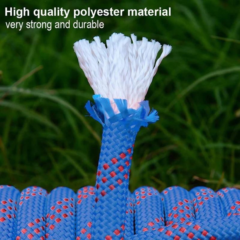 Outdoor Rock Climbing Rope Home Fire Emergency Escape Rope Multifunctional Heavy Duty Rope For Hiking Caving Camping Diameter