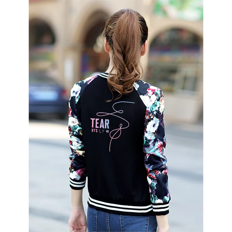 BTS Love Yourself 2019 Thin Jacket Women Exclusive Harajuku Thin Jacket 2019 Spring And Autumn Casual Thin Jacket Thin Clothes