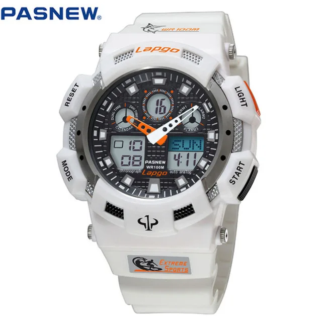 Male Fashion Sport Military Wristwatches 2016 New Watches Men Luxury Brand 10ATM 100m Dive LED Digital