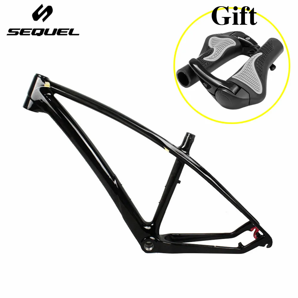 Clearance 2017 hot selling carbon mountain bike black glossy UD carbon mtb bike frame 27.5er  31.6mm seatpost 5 Clearance 2017 hot selling carbon mountain bike black glossy UD carbon mtb bike frame 27.5er  31.6mm seatpost 5