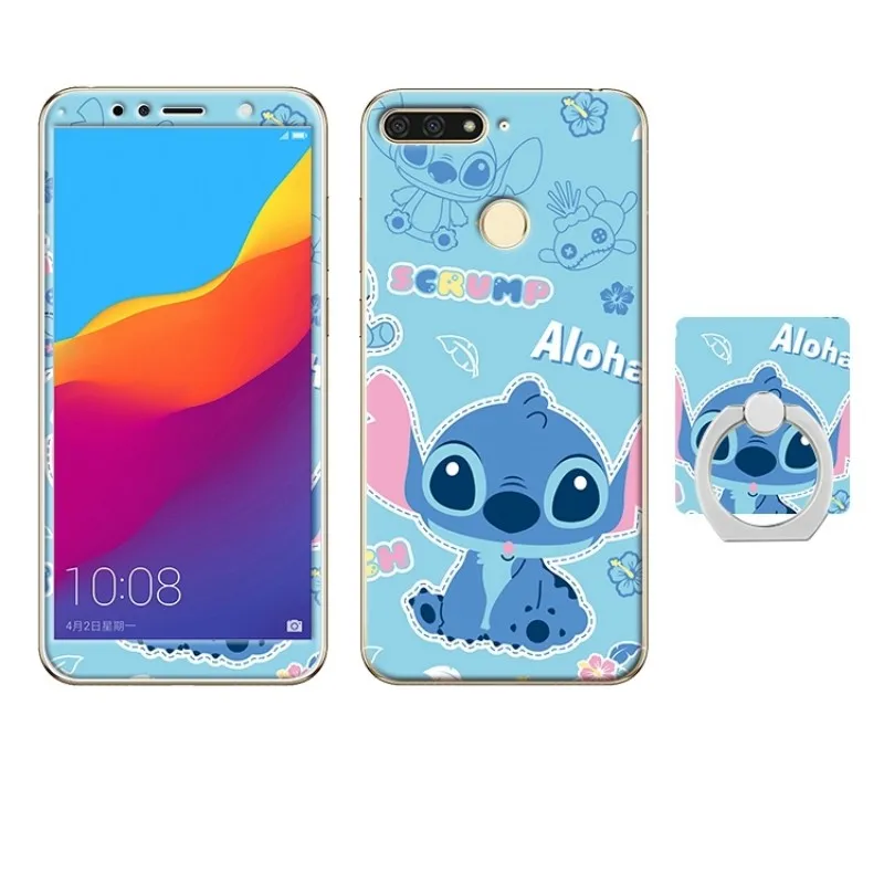 Huawei Y6 2018 honor 7A pro enjoy 8e case cover glass screen protector (20)