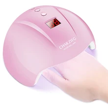 Manooby 36 Вт Светодиодный УФ-сушка для ногтей лампа для полировки ногтей светодиодный/УФ-фототерапия машина интеллигентая(ый) индукции клей пекарный сушильный аппарат 3 Таймер