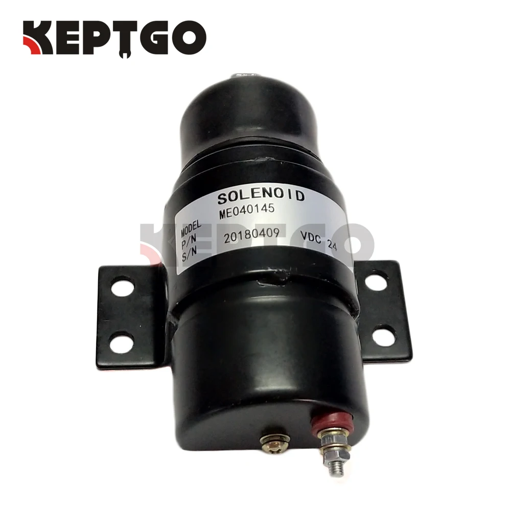 ME040145 24v электромагнитный стоп для экскаватора Kato HD800 HD900 HD250 HD450 053400 73500 1461 0745|Детали