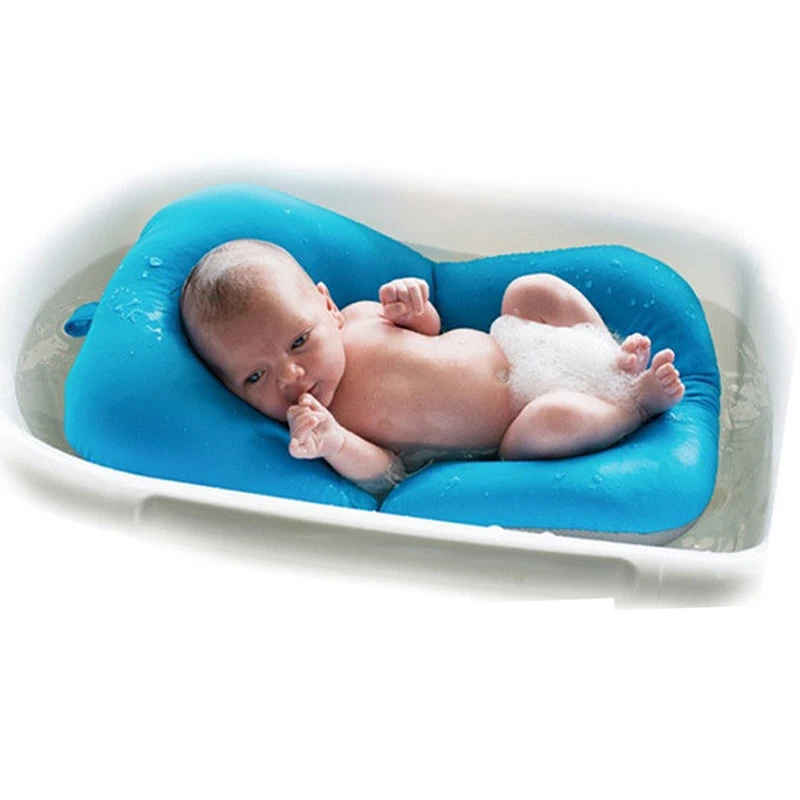 Infant Bath Pad Newborn Anti-Slip Bath Cushion Floating Bather Bathtub Pad for Baby DaMohony Baby Bath Pillow