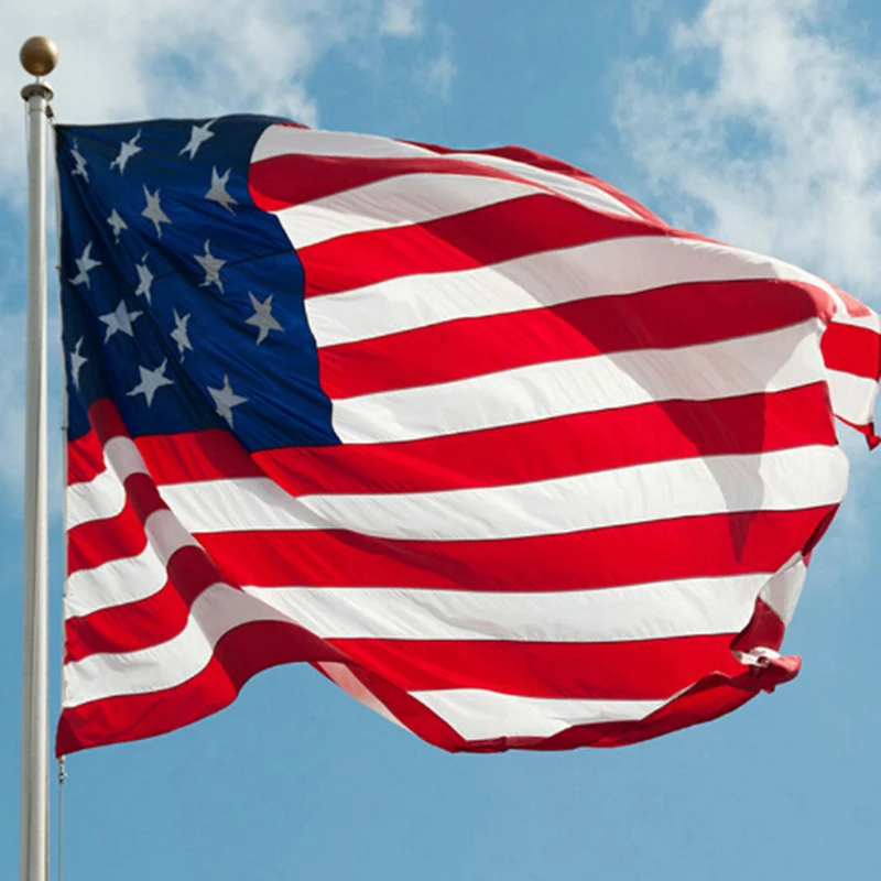 

150X90cm American Flag American Flag High Quality Double-Sided Printing Polyester Polyester Material