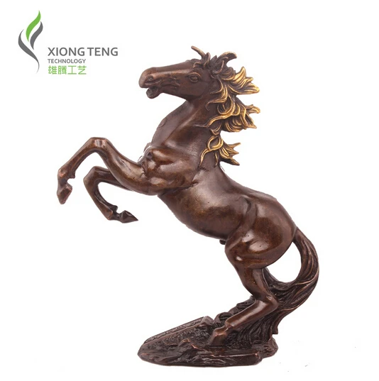 

B0601 419sales Genuine Pure New arrival copper horse decoration feng shui home decoration statue