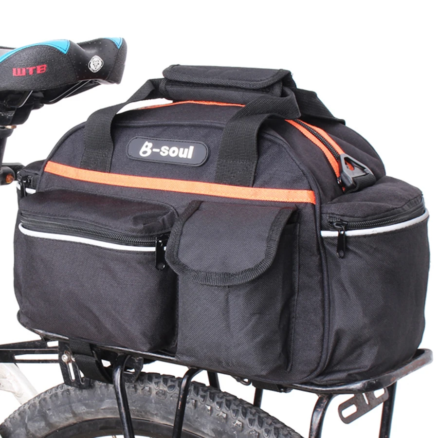 B SOUL font b Bicycle b font font b Bag b font Multifunction 14L Bike Tail