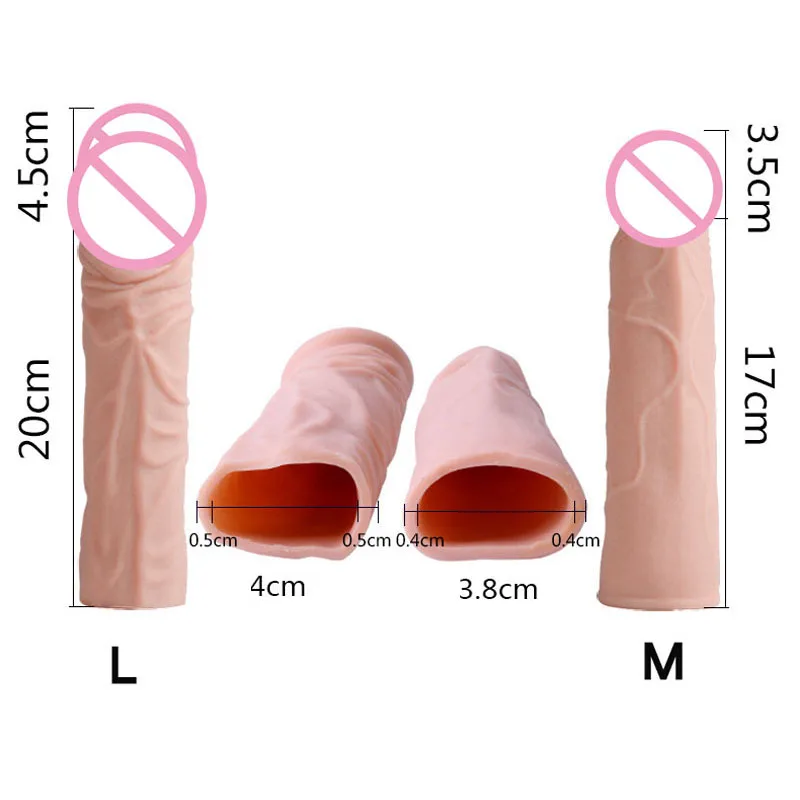 Penis Sleeve Extensions | Reusable Penis Sleeve