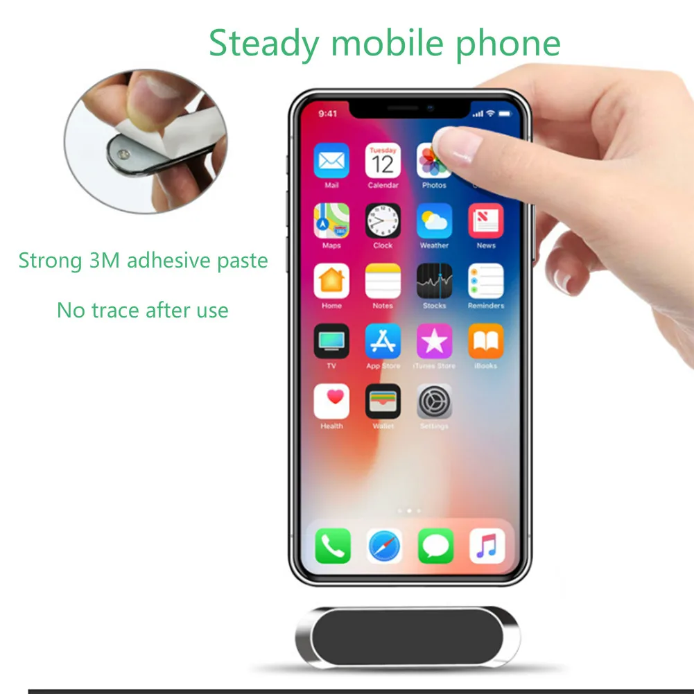 Мини магнитный автомобильный держатель для телефона Samsung S10 5G с вентиляционным
