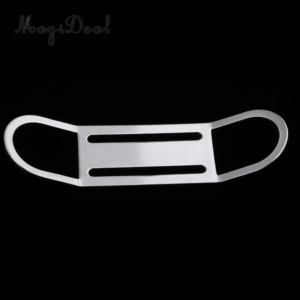Professional Stainless Steel Scuba Diving Weight Belt Keeper Slide Retainer Standard 2''Webbing Harness Stopper Slider Gear Tool