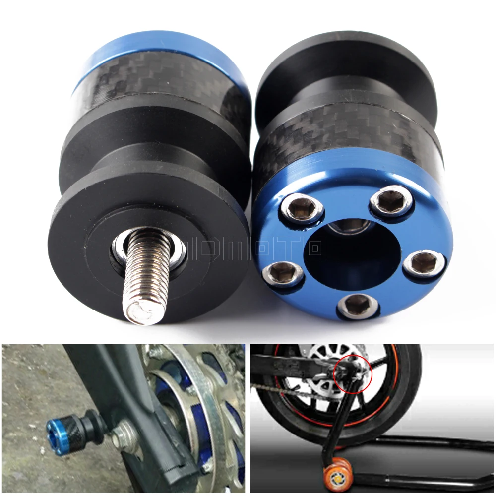 

Motorcycle for yamaha MT03 mt 03 09 tmax 530 500 stands Screws CNC Swingarm Spools Sliders Frame Slider for ducati monster 821