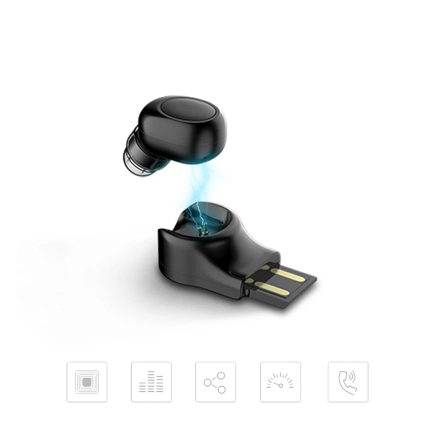 wireless earbuds with microphone for computer