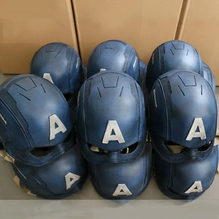 Высокое качество Мстители Капитан Америка 3 Civil War Косплей Шлем супергерой Капитан ПВХ косплей маски для Хэллоуина маска головные уборы