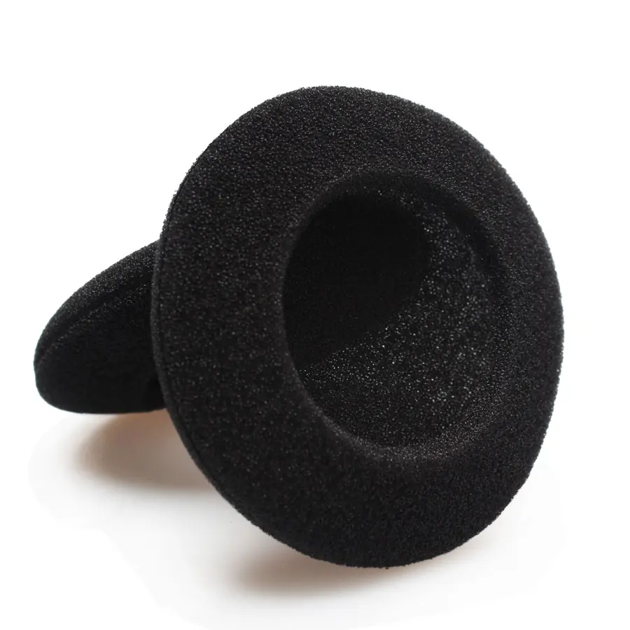 

10Pcs/Lot Black Diameter 6cm Foam Earbud Headphone Ear Pads Ear Tips Replacement Sponge Covers For Headset Earphone MP3 MP4