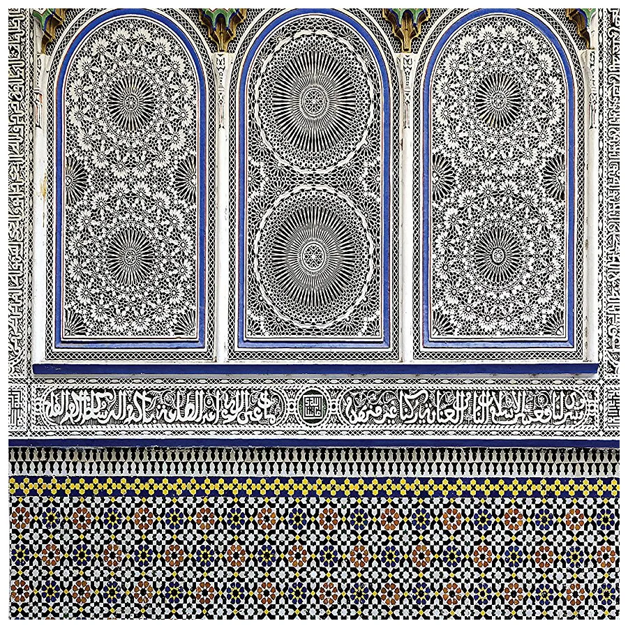 cheap TNostalgic Moroccan Architecture with Stone Carving and Motifs Majestic Oriental Ottoman Art Bedroom Living Room Dorm Wall Hang