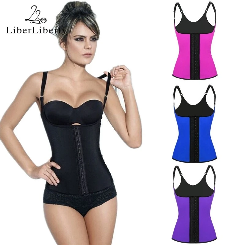 

Waist Trainer Corset Steel Bone Miss Xs-6Xl Shape Wear Natural Latex Women Slimming Sheath Waist Corsets Body Shaper Body Corset