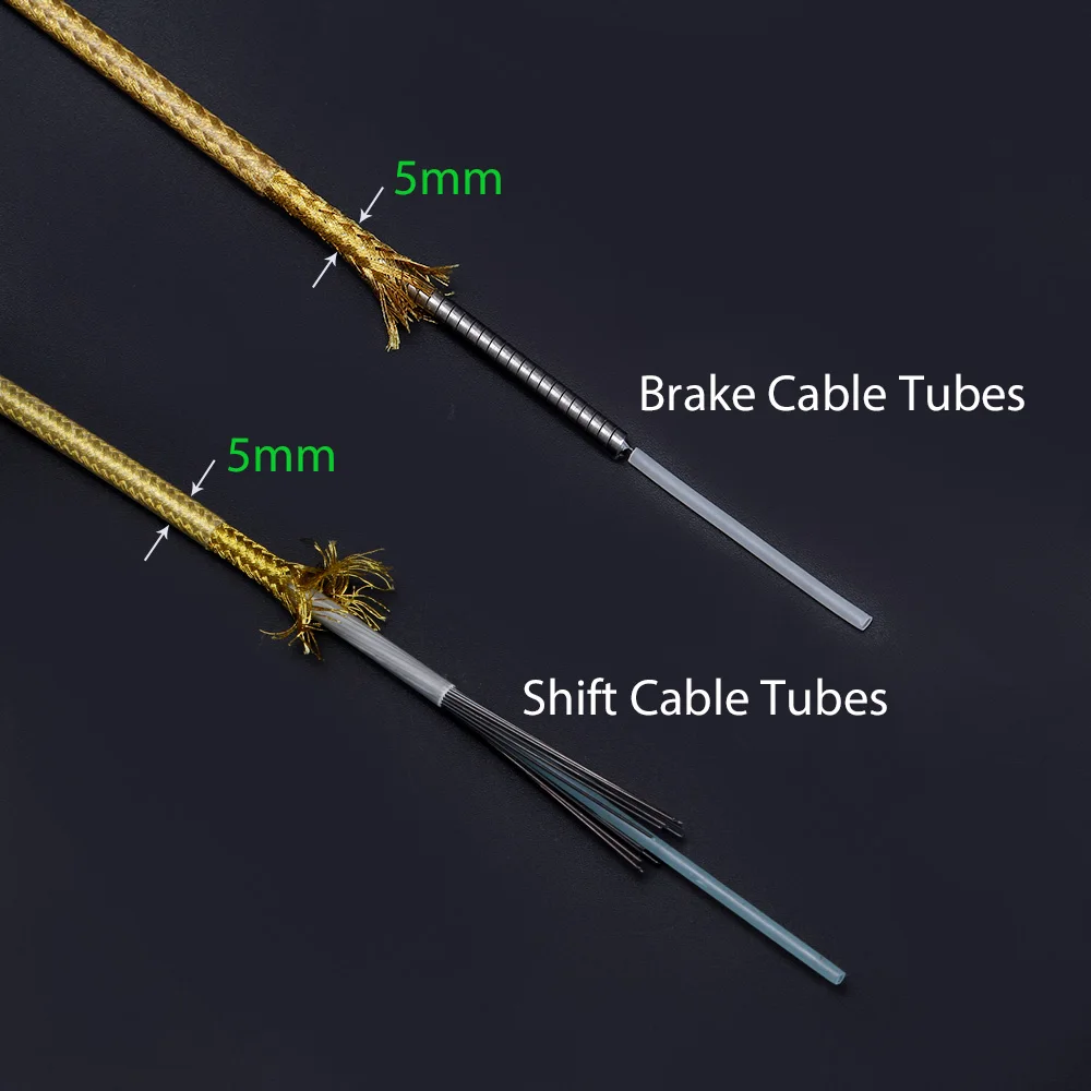 3 м 5 мм Велосипедный тормозной кабель для горного велосипеда, сменный корпус переключателя, велосипедные кабели, ткацкая линия, Трубная трубка, сменный провод