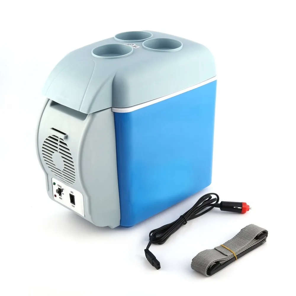 12V 7.5L Multifunctional Car Fridge Portable Freezer Cooler Warmer Mini Camping Refrigerator Outdoor Refrigerator Travel Home mini 4l portable refrigerator fridge cooler warmer