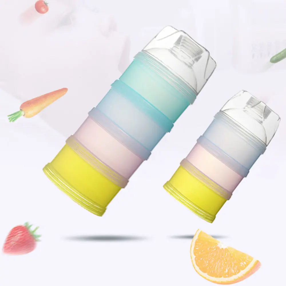 Baby milk powder box portable large capacity Baby supplement milk