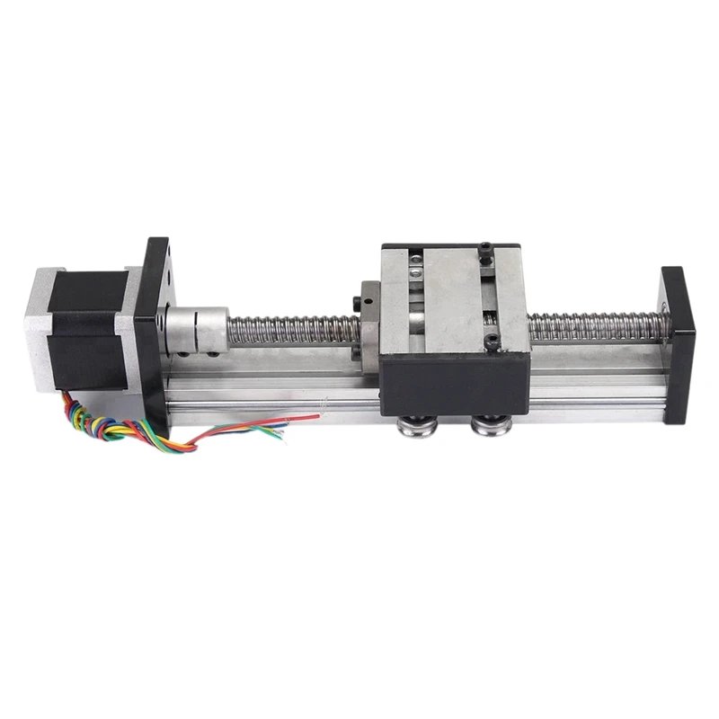 

Ball Screw Linear Cnc Slide Stroke 100Mm Stage Actuator Stepper Motor