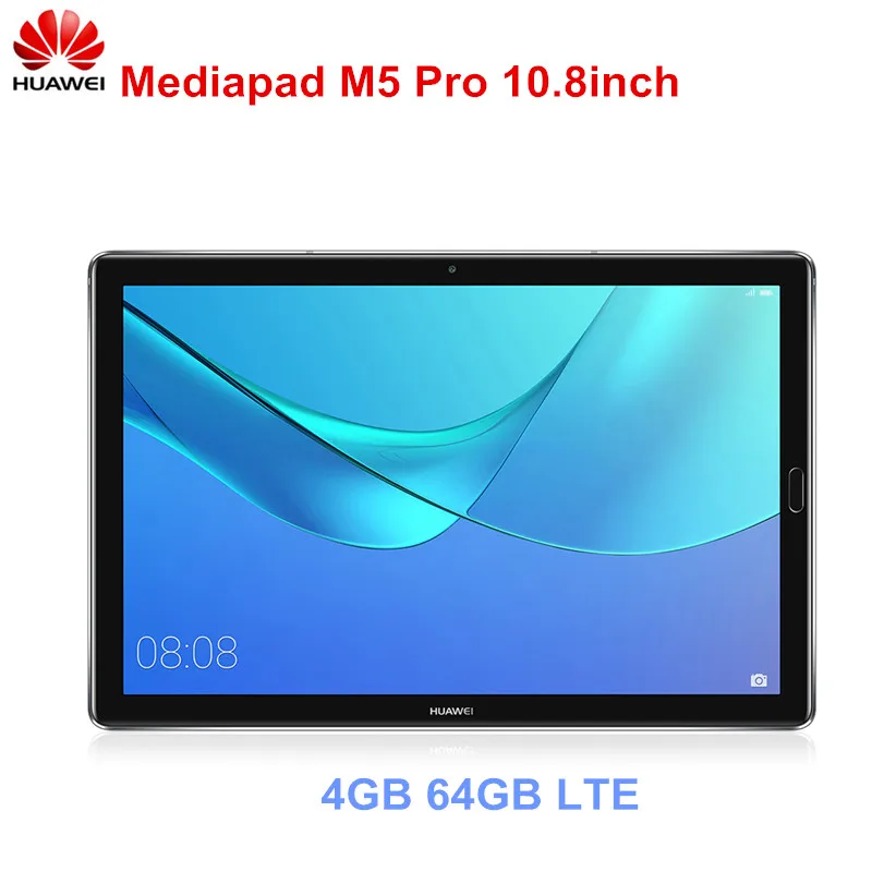 HUAWEI MediaPad M5 Pro 10 8 &quotAndroid 0 Octa Core Tablet PC Kirin 960 4 ГБ Оперативная память 64 2560x1600 2 К ips 7500 мАч