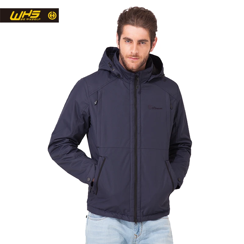 

WHS 2018 New Men thin cotton Jacket Autumn outdoor Windproof warm coat Spring Male mens camping clothes hiking jackets hot