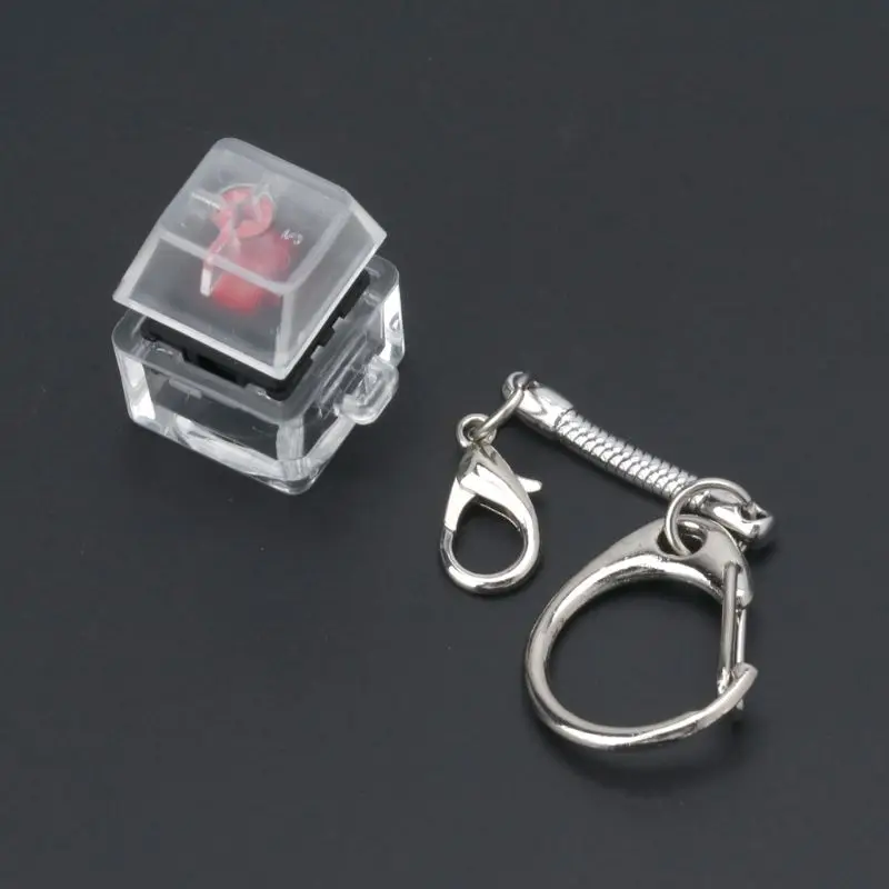 Mechanical Switch Keychain For Keyboard Switches Tester Kit Without LED Light Toys Stress Relief Gifts