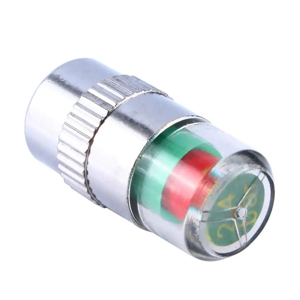 1pc 1/2/4 шт. 36PSI авто шин Система контроля давления в шинах датчик тревоги индикатор колпачки индикатор диагностический набор инструментов - Цвет: 1pc