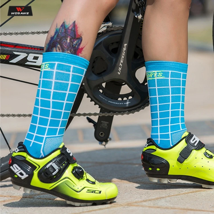 DH спортивные мотоциклетные Носки дышащие для катания на лыжах, бега, спорта, баскетбола, мотокросса, езды на велосипеде, горные велосипедные носки