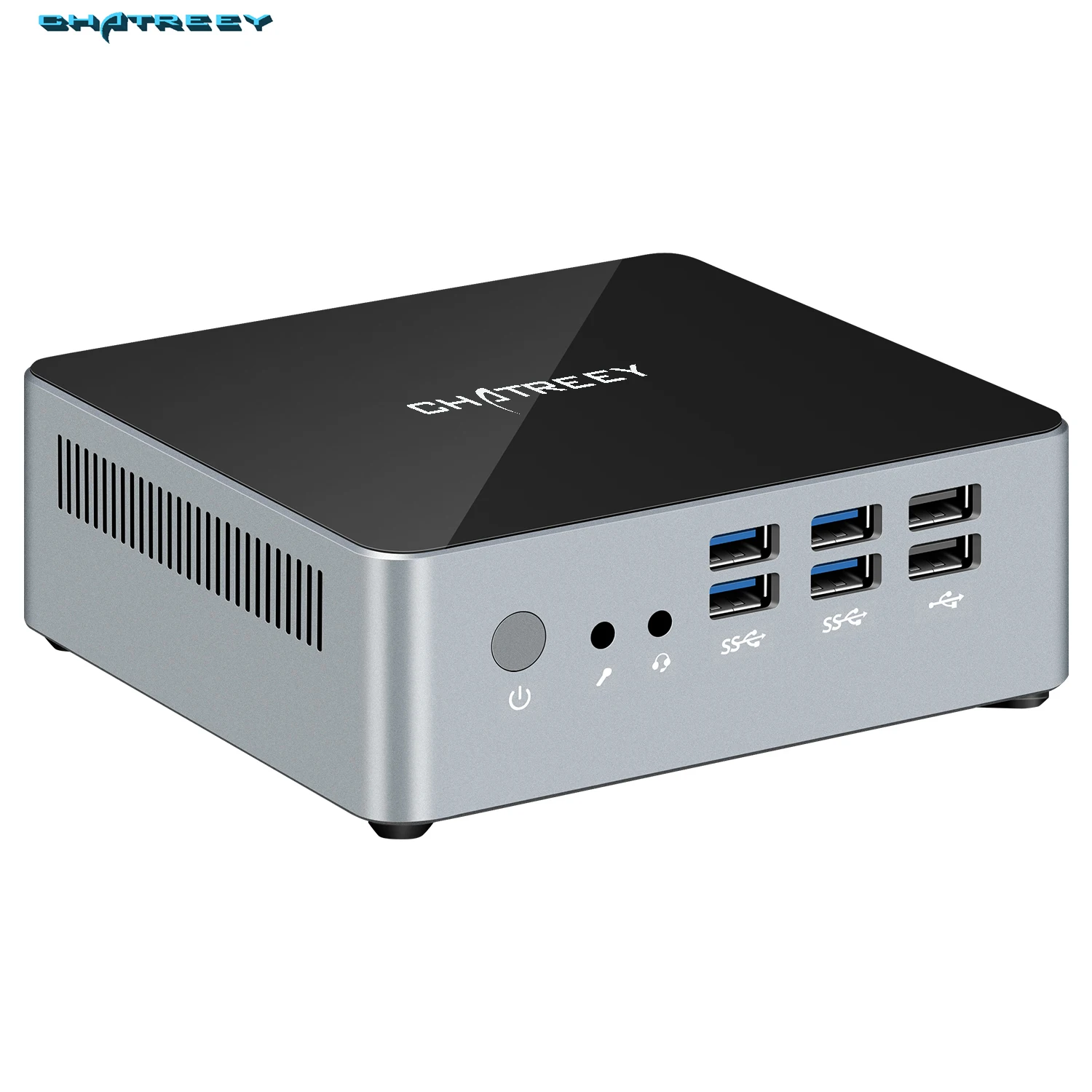  Chatreey mini pc intel core i5 7200u i7 7500u DP VGA HDMI 4k@60HZ triple display windows 7/10 linux