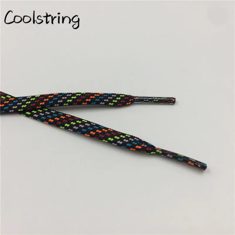 Шнурки Coolstring для прогулок ширина 0 7 см разноцветные шнурки из полиэстера