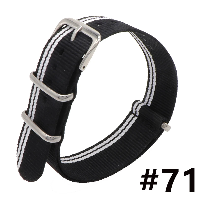 Nato Nylon Strap 20mm Watch Band Bracelet Woven For Zulu Strap 20mm 22mm Wristwatch Band Buckle Fabric Nato Nylon Strap 20mm Watch Band Bracelet Woven For Zulu Strap 20mm 22mm Wristwatch Band Buckle Fabric
