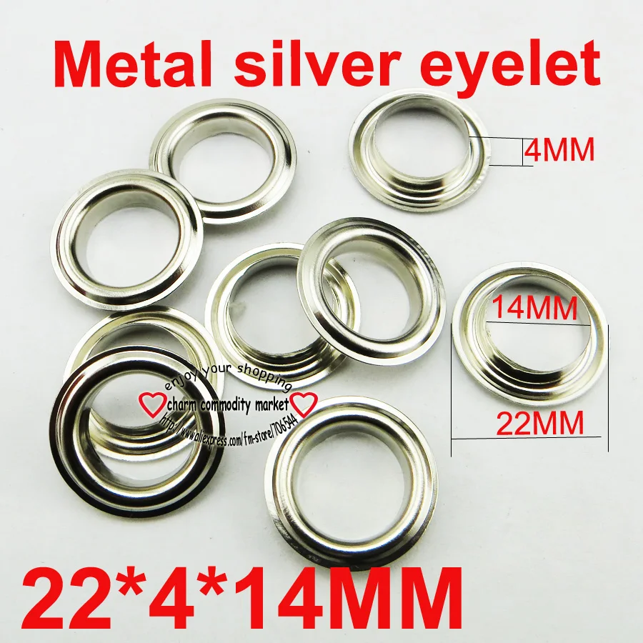

50PCS 22*4*14MM antique silver EYELET button sewing clothes accessory buttons eyelets ME-009