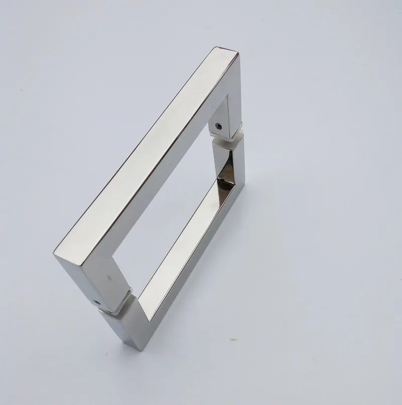 Прочное приспособление для захвата стеклянной двери ручка из 304 нержавеющей стали для ванной комнаты/душевых дверей PA-131-19* 19*222 мм