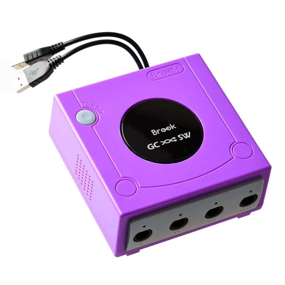 Брук 4 порта для контроллера GameCube GC конвертер адаптер для GameCube для переключателя NS и для Turbo Fire