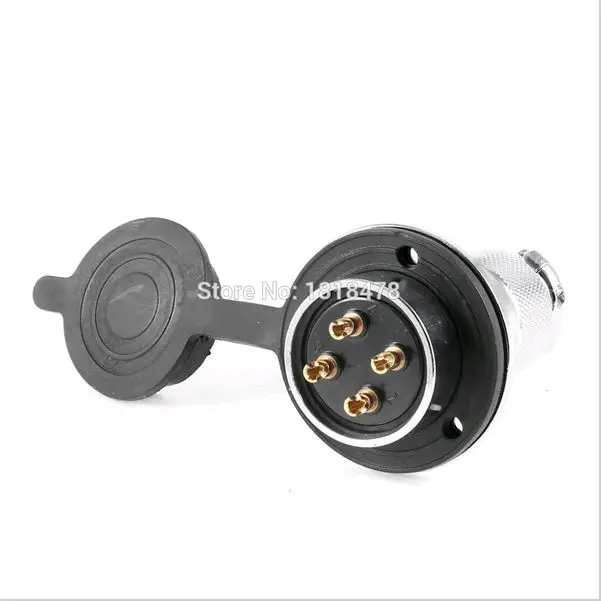 

Df30-4 tahan air 4 P 4 pin, Listrik Deck konektor penerbangan steker, 15A 500 V