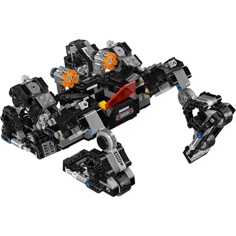 Новый DC Hero Лига Справедливости knighcrawler Tunnel Attack совместимый с 76086 строительными
