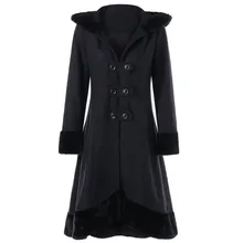 Winter Women's woollen coat Jacket New Fashion Thick Parka Overcoat Long Coat Warm Slim Type Female Jackets Female Outwear