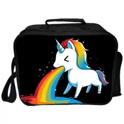 2019 милые Единорог обеденные сумки для детей 3D Радуга лошадь термоизолированные 3D обеденные сумки для женщин еда Единорог сумки для пикника