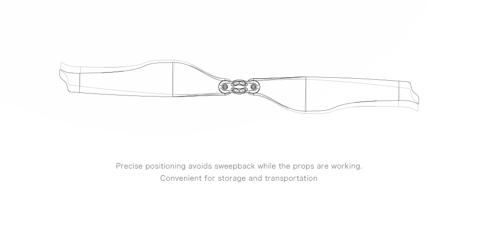 T-motor FA26.2x8.5 Folding Propeller - 2PCS/PAIR Carbon Fiber Propeller For Multirotors Helicopters 12