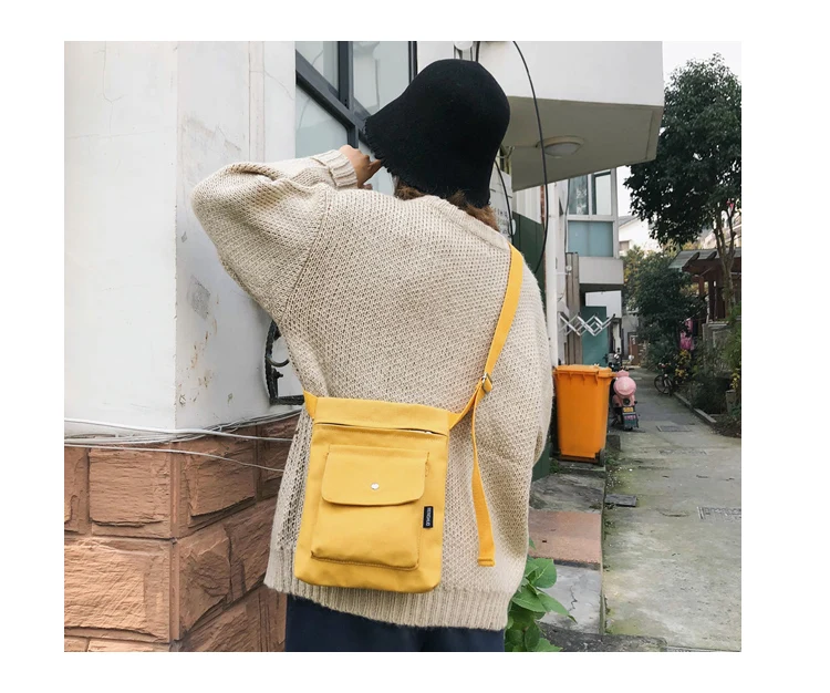 Menghuo New Fashion Women Small Shoulder Bags Canvas Crossbody Travel Casual Messenger Bag 2018 Leisure Women Bag Canvas Handbag_10