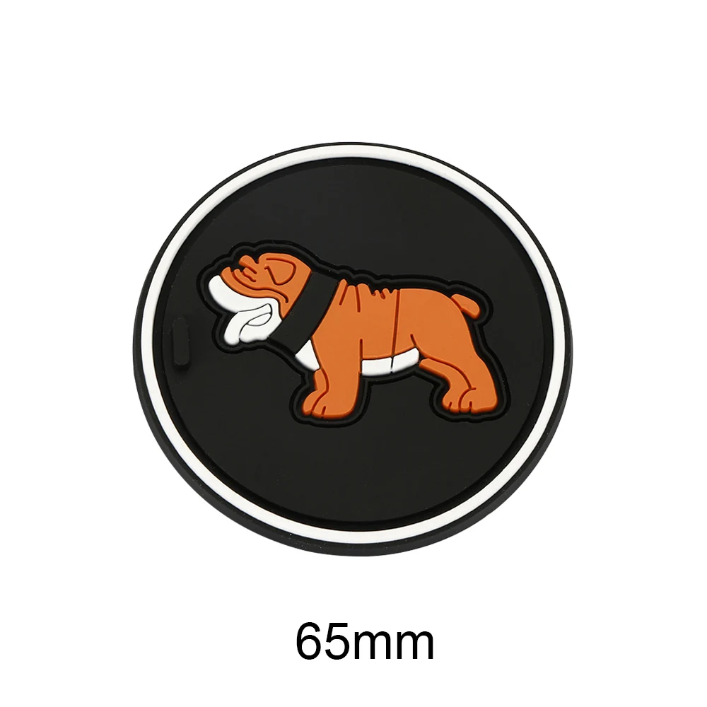 Для MINI COOPER полезным наружное кольцо подшипника противоударный силиконовые коврики NON-SLIP колодки мини один cooperS Clubman Countryman R55 R56 R57 R60 F55 F56 - Название цвета: dog 65mm