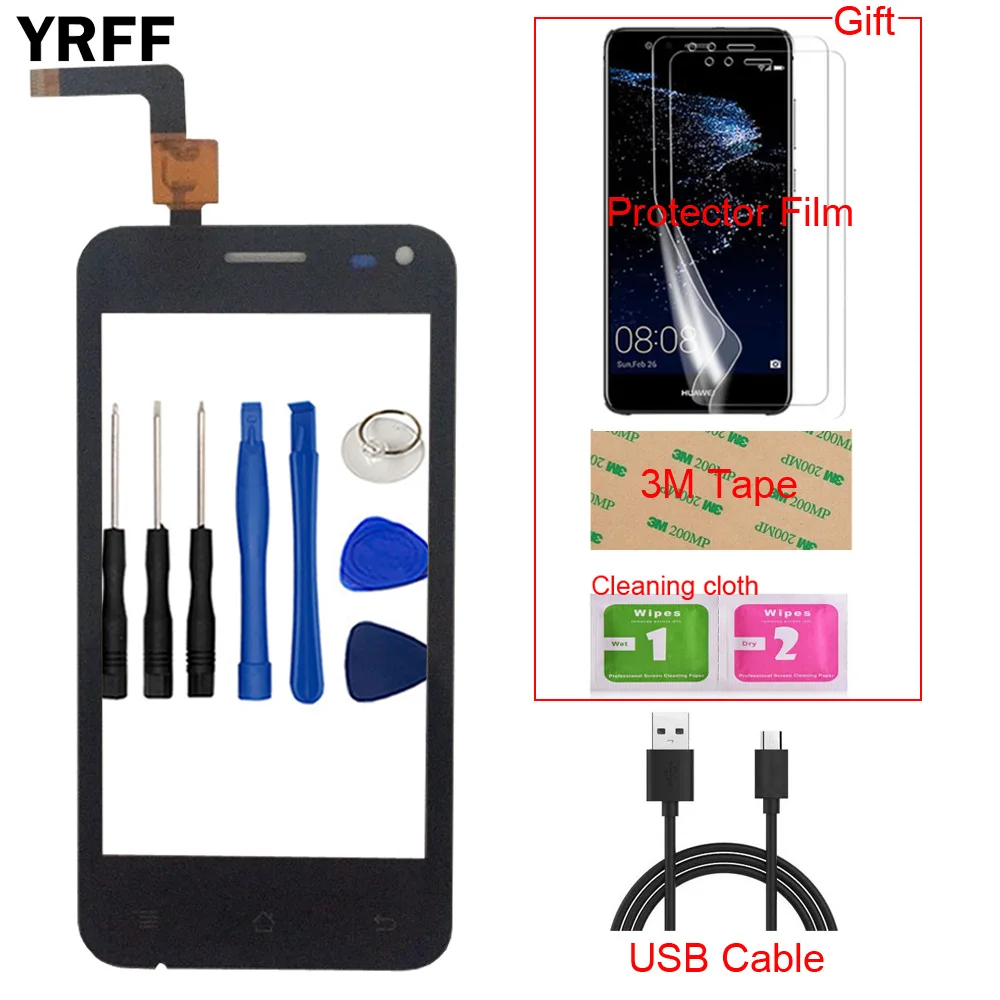 

4.0'' Mobile Phone TouchScreen Touch Screen For Micromax Bolt A79 Touch Screen Front Glass Digitizer Panel Sensor Tools Gift