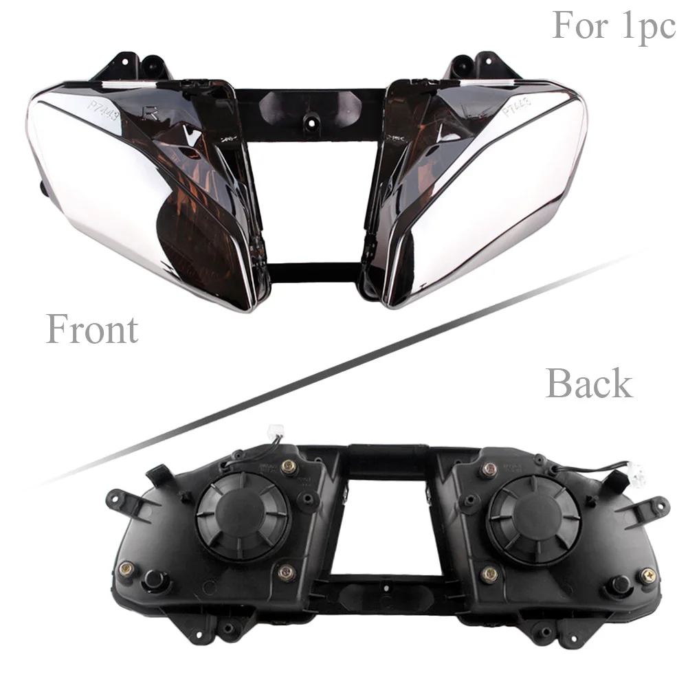 Верхняя передняя фара фары освещение в сборе для Yamaha YZF 600 R6 2008 2009 2010 2011 ABS Корпус
